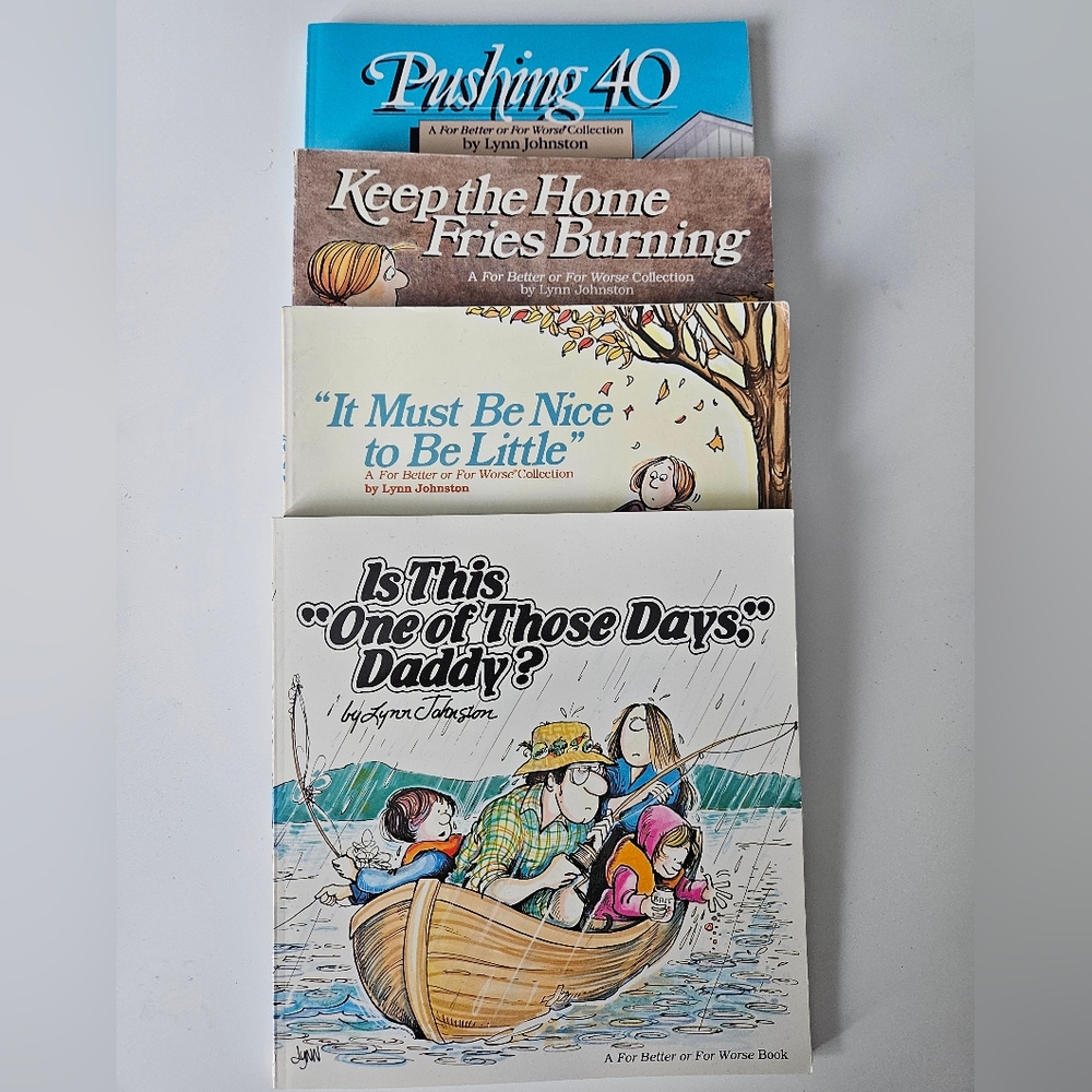 For Better Or For Worse 4-book Softcover Collection By Lynn Johnston